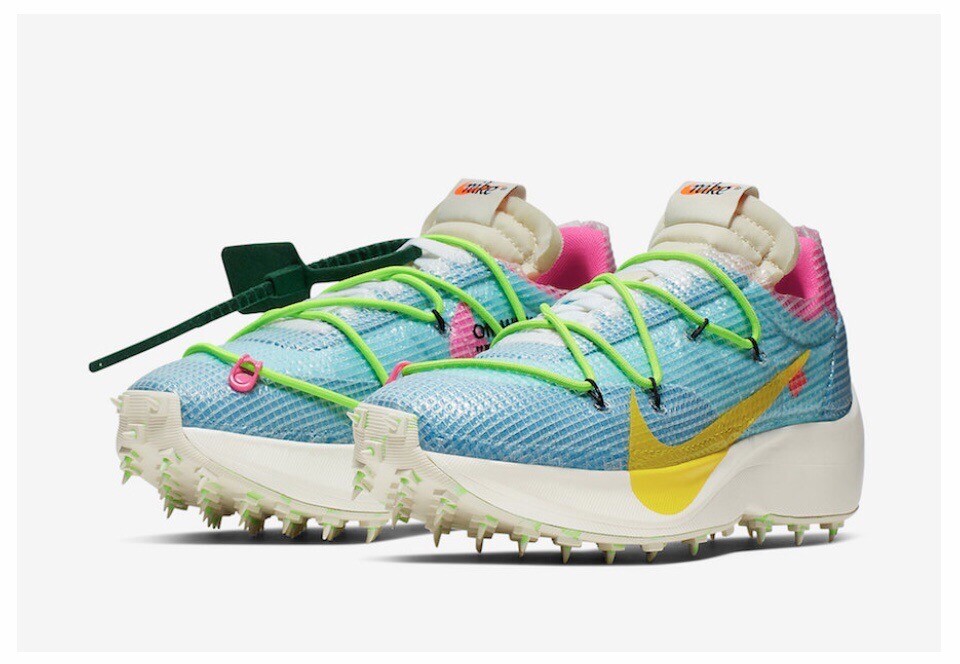 OFF WHITE X NIKE NIKE ZOOM off white X VAPOUR Street scarpe da ginnastica donna. Regno Unito 6. Nuovo con etichette. Prezzo consigliato £ 175