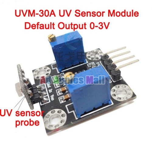 DC 5V A24B UVM-30A UV Sensor Module With Linear Output And Signal Amplification
