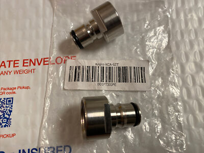 Kegco Sankey to Homebrew Beer Keg Coupler Adapter Kit - Gas and Liquid Posts