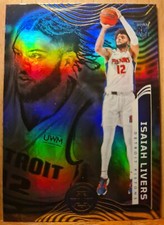 Isaiah Livers #189 2021-22 Panini Illusions Rookie Pistons PUR122A