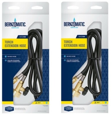 Bernzomatic WHO159 59'' Torch Extension Hose Kit - Pack of 2