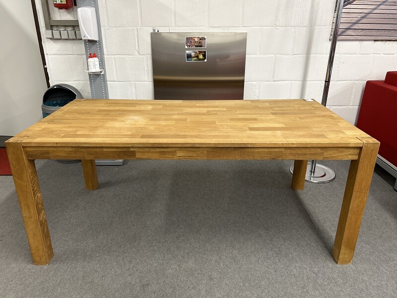 JYSK Royal Oak Esstisch Massivholz 180x90 Eiche Besprechungstisch eBay