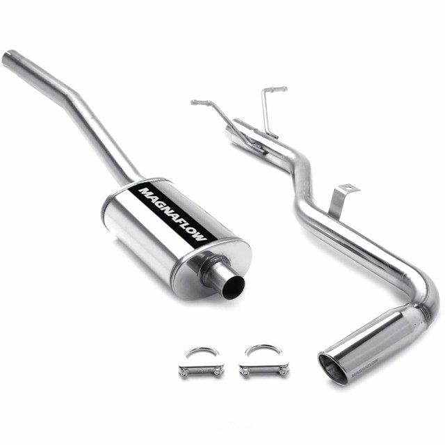 MagnaFlow 17118 Large Stainless Steel Performance Exhaust System Kit – Boosts Power & Sound - View #12