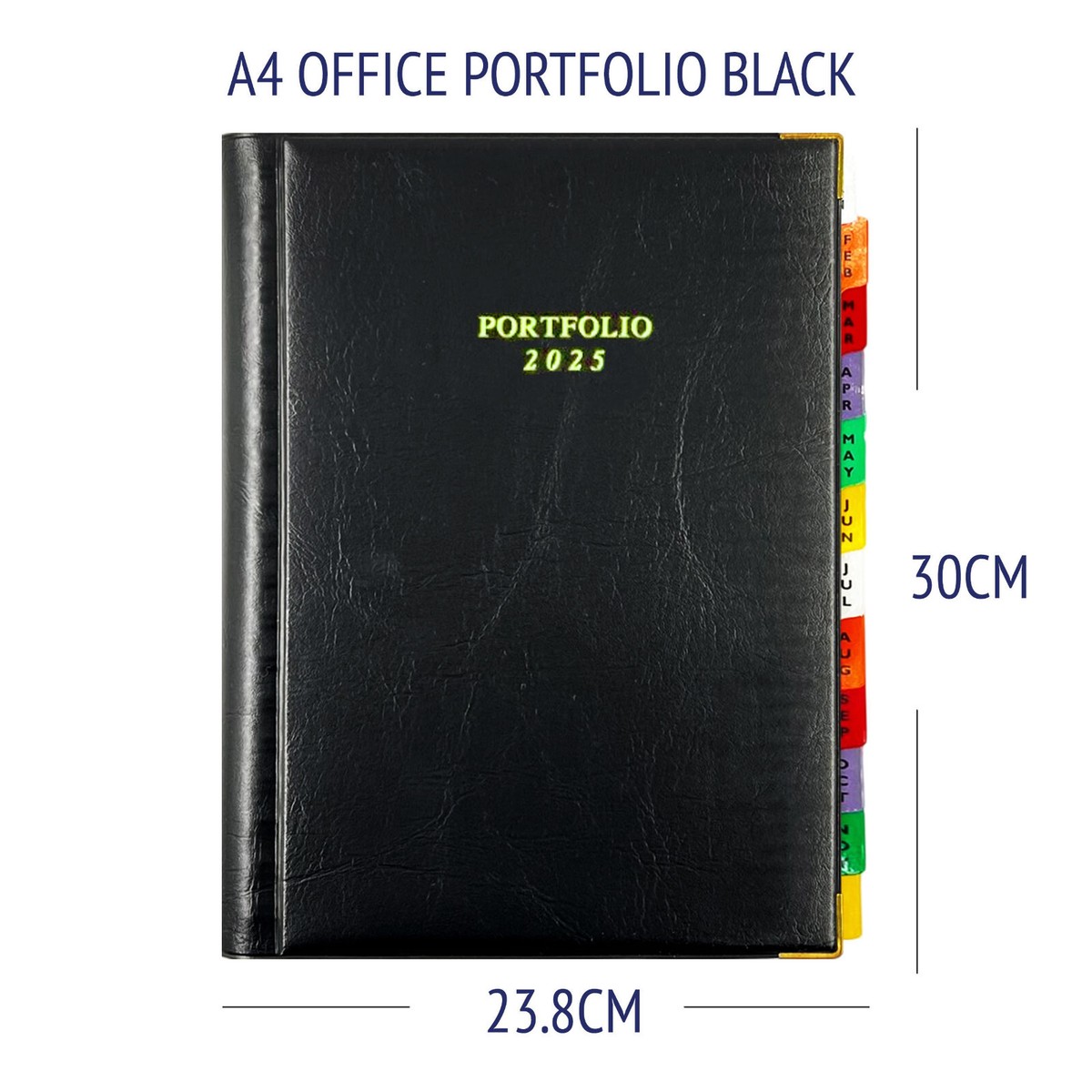 Book Calendar 2025 A5 - Leather Look Design Executive Planner 2025 A5 - View #3