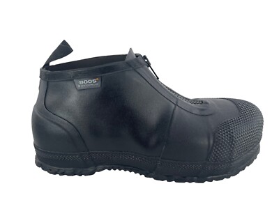 Bogs Safety Work Overshoe Zip Ct Unisex Comp Toe Black Size  display picture 3