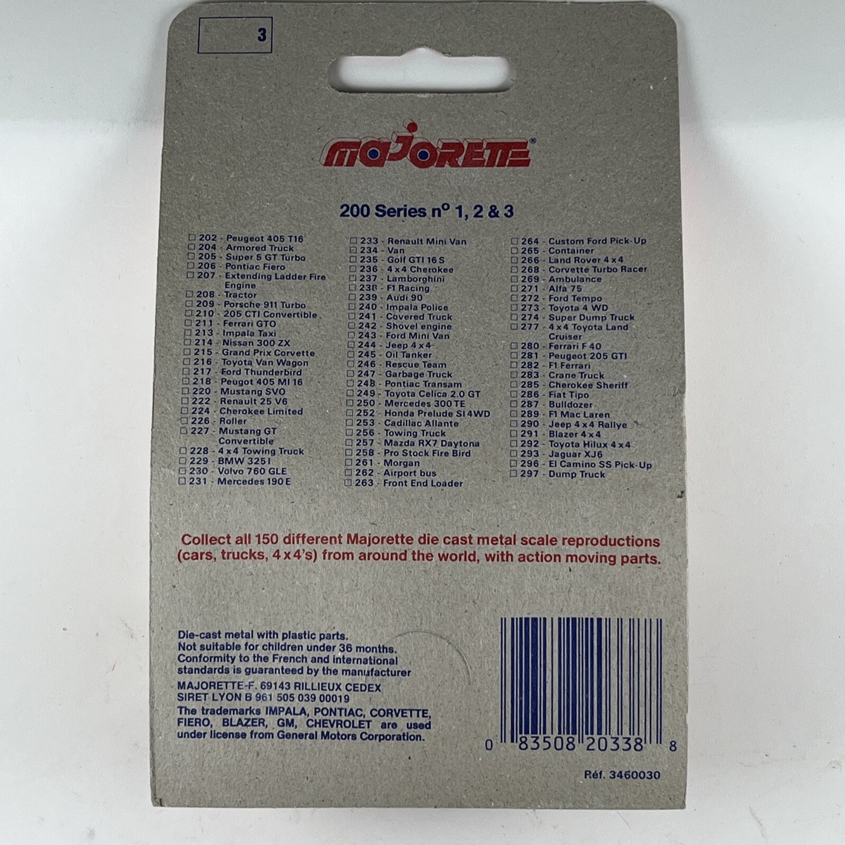 Majorette 224 Black Jeep Cherokee With Surfboards 1:60 New On Card