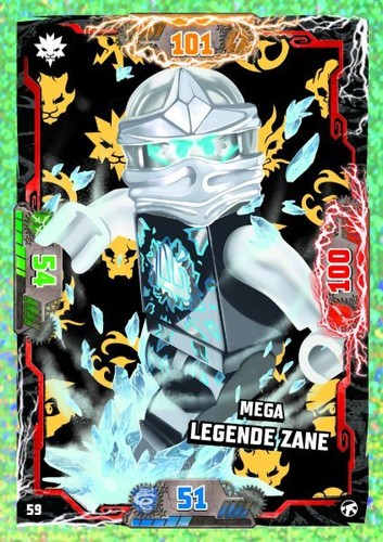LEGO Ninjago Seria 8 NEXT LEVEL Karty kolekcjonerskie Karty kolekcjonerskie 1-150 - Zdjęcie 92 z 151