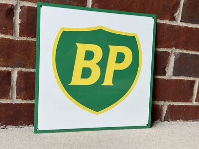 #ad BP oil gasoline racing vintage advertising sign $23.00