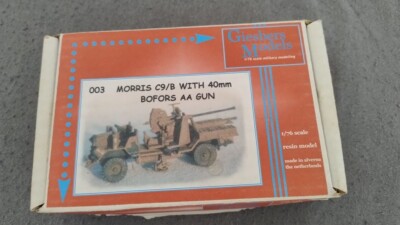 Giesbers Models 1:76 - Morris C9B with 40mm Bofors AA Gun