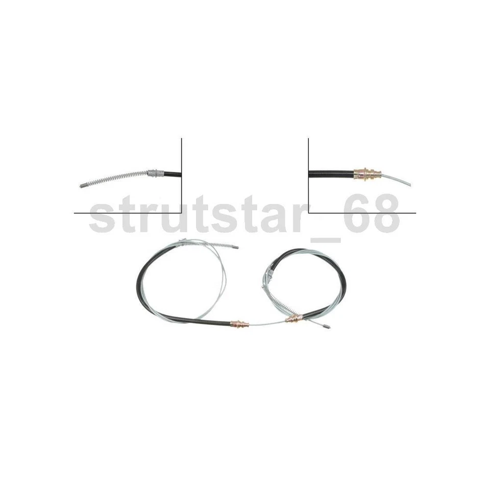 2 Rear Parking Brake Cable Fits Ford Falcon 2.8L 3.3L 4.7L 5.0L 4.1L 5.8L 7.0L - Image 2 of 4