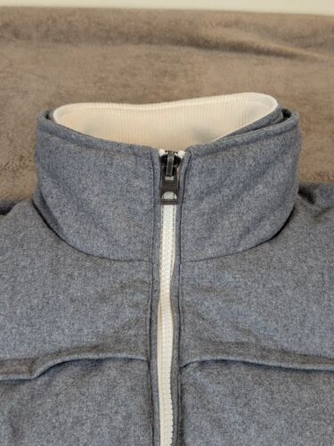 Guess Double Zip Men's Puffer Down Heavy Winter Wool Jacket Size XL EUC - Picture 8 of 23