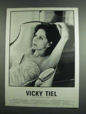 1984 Vicky Tiel Fashion Ad