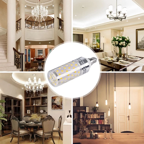 LED Corn Bulb E27 E14 B22 E12 B15 E17 12/16W 2835 60/80SMD Globe Lamp Spot Light - Picture 13 of 63