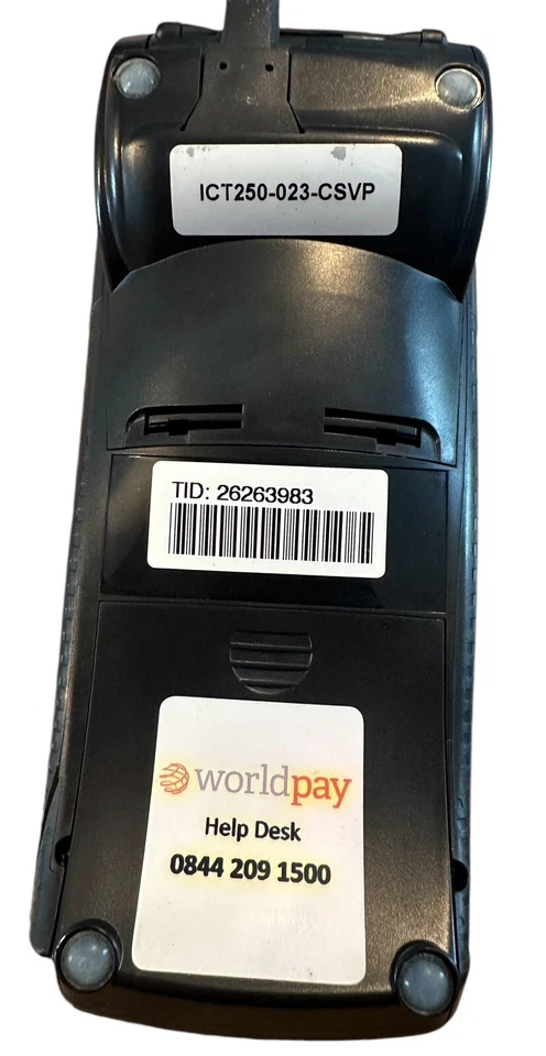 Ingenico ICT250 Card Payment Reader With Wires Instructions And Receipts VGC - Image 4 of 4