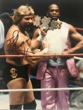 WWF Money Inc. 8x10 Photo Autographed by 