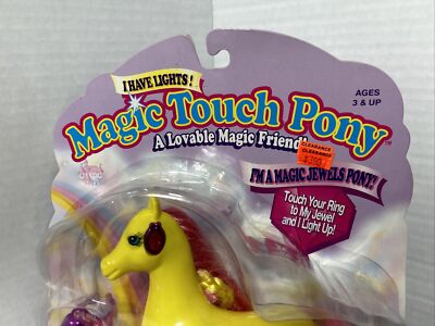 Vintage 1996 Magic Touch Pony Crystalia Micro Games of America