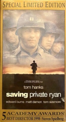Saving Private Ryan Special Limited Edition VHS Boxed Set SEALED BRAND NEW