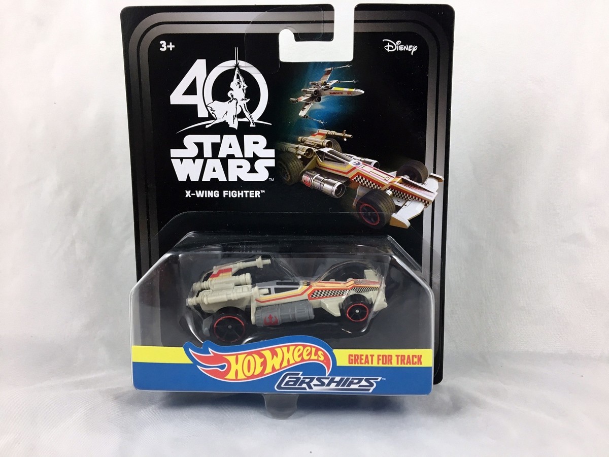 Hot Wheels Star Wars X-Wing Fighter Carship - 40th Anniversary Edition Die-Cast Vehicle