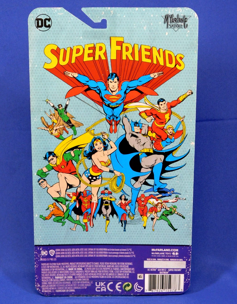 SUPER FRIENDS RED BATMAN MCFARLANE PLATINUM EDITION | eBay