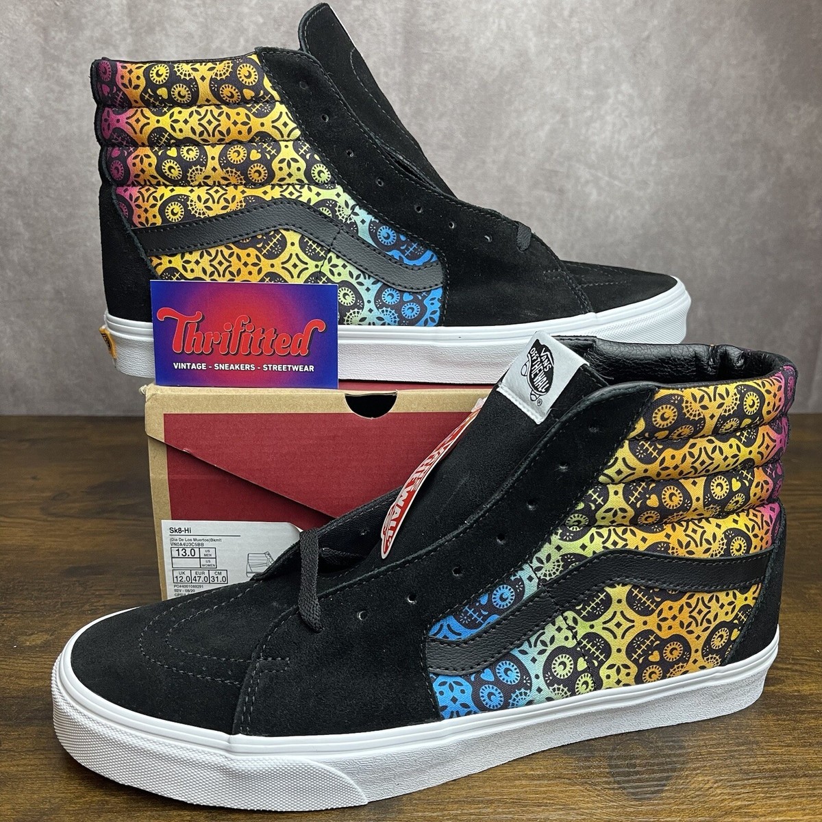 レア◇VANS/バンズ◇SK8-HI SPECTRA YELLOW/TRUE WHITE US11/29cm VANS 
