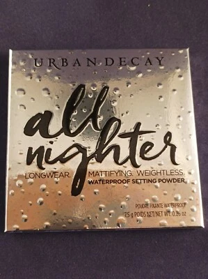 Urban Decay All Nighter Setting Powder, Long-Lasting & Waterproof Formula, Shine