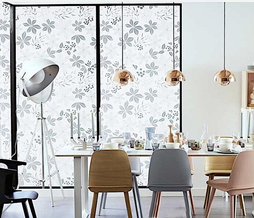 90cm x 2m Floral Privacy Frosted Frosting Removable Glass Stick Window Film - Picture 52 of 67