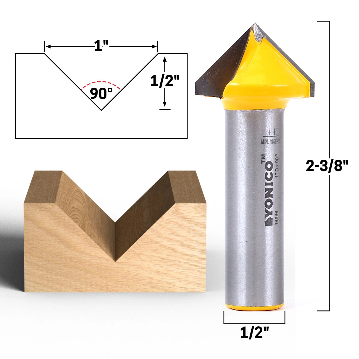 90 degree cheap router bit