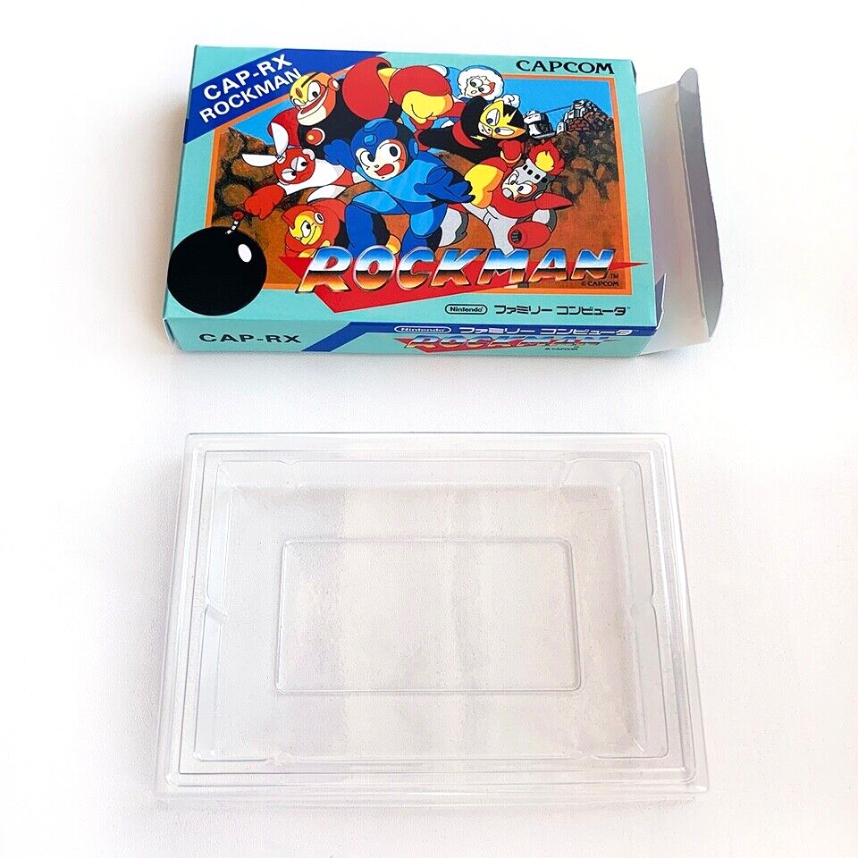 ROCKMAN Mega man - Empty box replacement spare case with