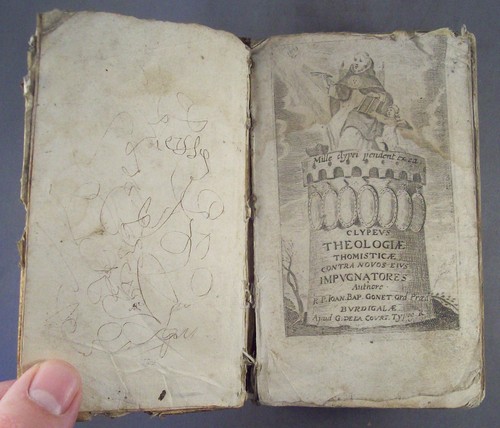 J.B GONET / CLYPEUS THEOLOGIAE THOMISTICAE CONTRA NOVO... T7 / IN-18 VELIN 1664 - Bild 3 von 12
