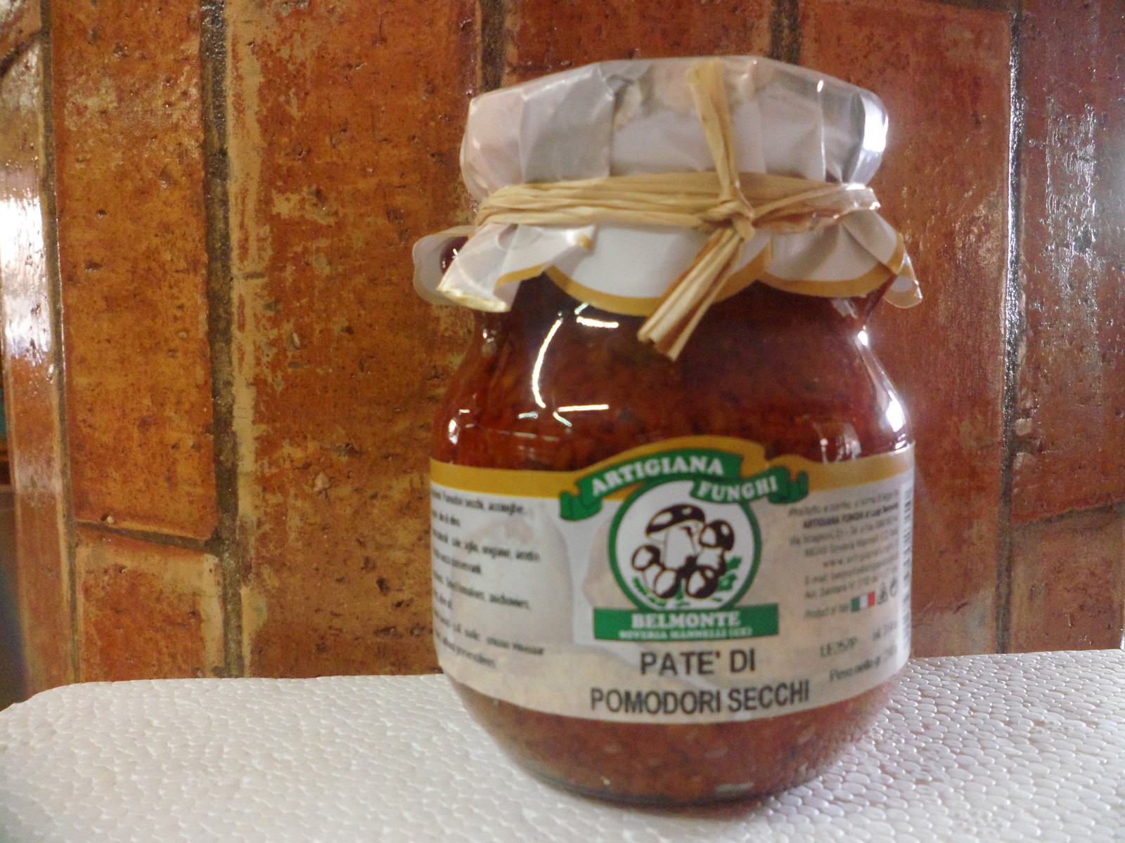 Paté De Tomates Secos En Aceite De Oliva Tarro 314 Ml Idea Antipasto Natural