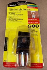 Westek 758CTC Outdoor Post Eye Light Control, 15 Amp 120VAC 1800W, Black