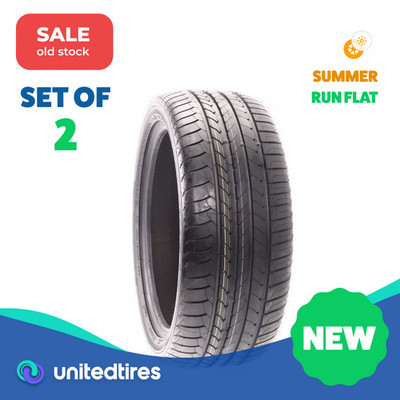 2 New 255/40R19 Goodyear EfficientGrip Run Flat AOE 100Y