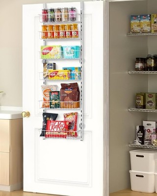 VEVOR Over the Door Speisekammer Organizer, 6-stufige Speisekammer Organisation