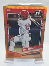 2023 Panini Donruss - Cam Collier #127 Holo Orange (RC)
