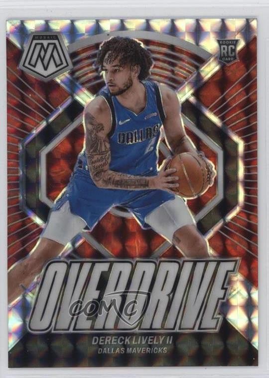 2023-24 Panini Mosaic Overdrive Dereck Lively #9 14t3