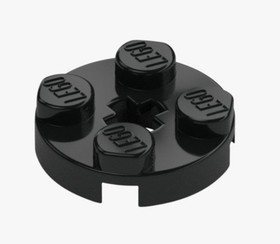 LEGO 10x Round Plate 2x2 Black Round Plate 4032 403226 Black Round Plate NEW