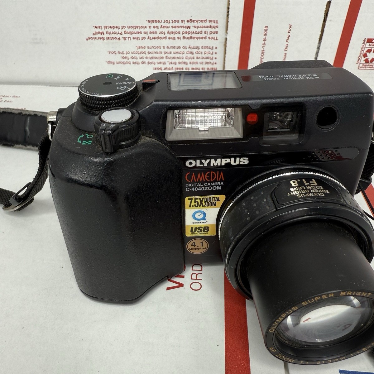 OLYMPUS CAMEDIA C-4040 セット Olympus CAMEDIA C-4040 4.1MP Digital Camera - Black for sale
