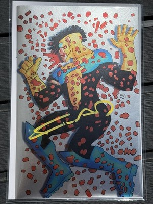 INVINCIBLE #1 MegaCon Exclusive - Signed Frank Miller FOIL VIRGIN Ltd 1500