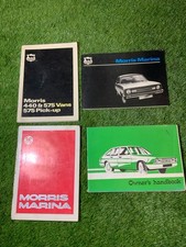 Morris Marina, Pick-up & Chrysler Owner’s Handbook/Manual R139