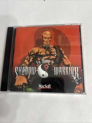 Lo Wang is Shadow Warrior CD-ROM MacSoft Video Game Mac 1997