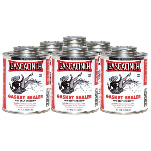 Gasgacinch Engine Sealant 440-C (6-PACK); Gasgacinch 16 oz Brush-on