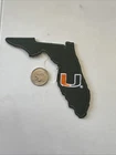 University Of Miami Hurricanes Vintage Embroidered Iron On Patch 3” X 3”