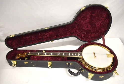 Gold Tone BG-250F 5-String LH Bluegrass Banjo With Original Hard Case