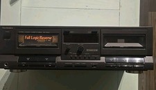 Technics RS-TR212 Dual Stereo Double Cassette Tape Player Tested For Power