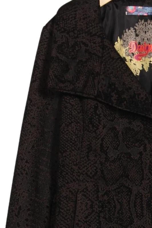 Desigual Mantel Damen Jacke Parka Gr. 36 Braun #lzgjd7c