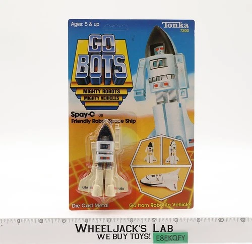 Spay-C Friendly Robot Space Ship Gobots 1983 Tonka Action Figure NEW SEALED