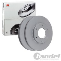 2X NK Bremsscheiben 285Mm BelÜFtet Vorne Passend FÜR Toyota Hiace | 314567