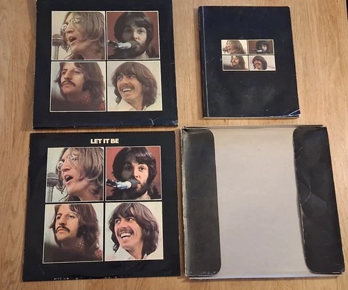 THE BEATLES UK 1970  LP ' LET IT BE ' BOX SET -