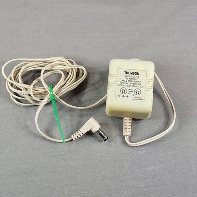 Thomson S-2427A AC Adapter 12V 100mA Power Supply Charger Made in China