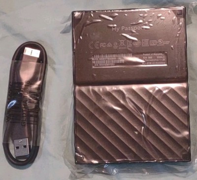 New WD Western Digital My Passport 4TB USB 3.0 Portable External Hard Drive